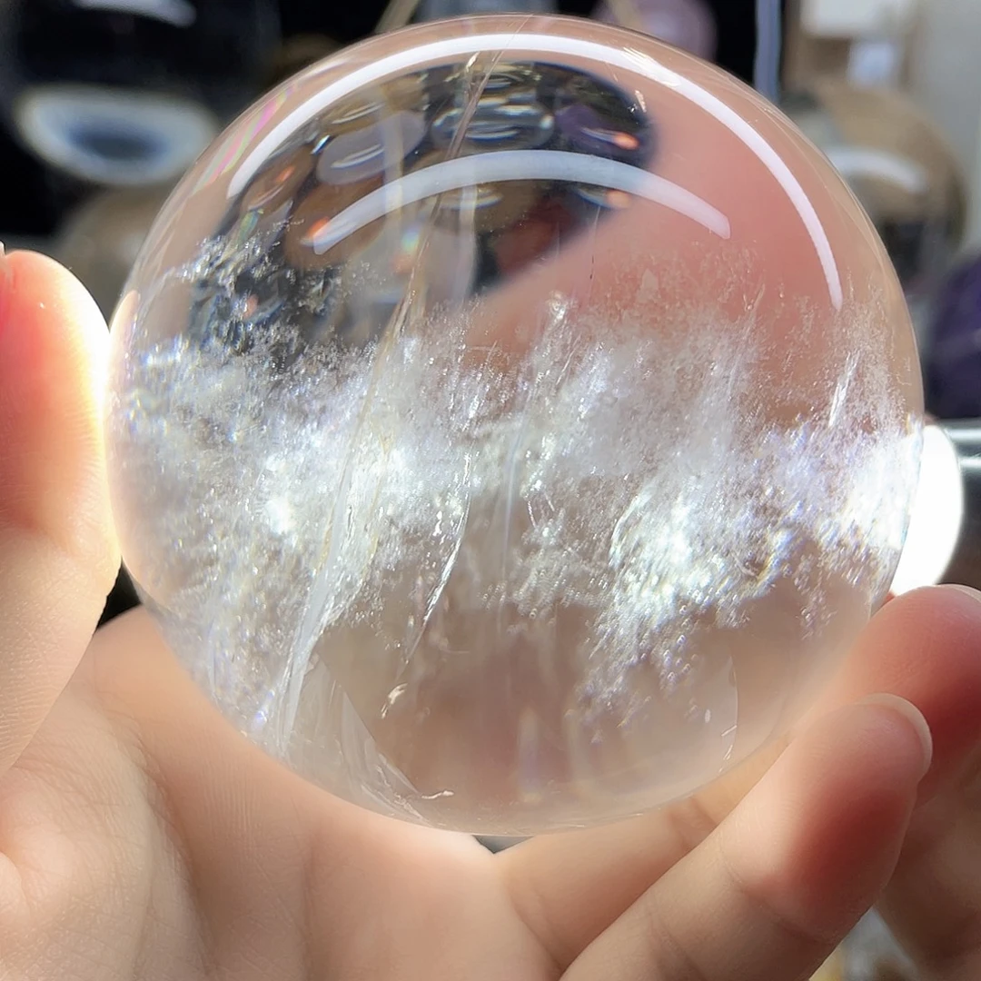 未镶嵌水晶珠宝半成品白水晶75