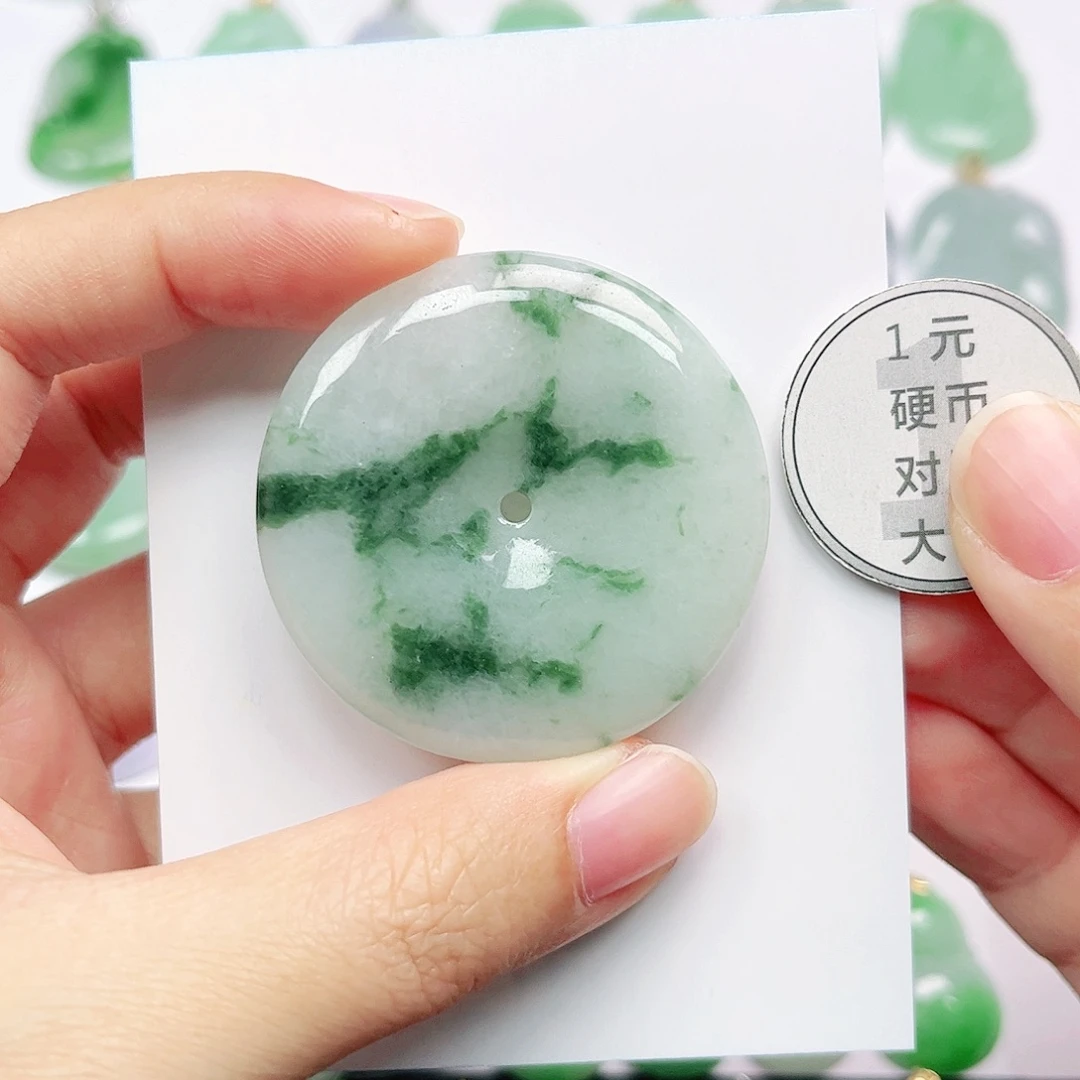 翡翠未镶嵌挂件全场天然A货翡翠