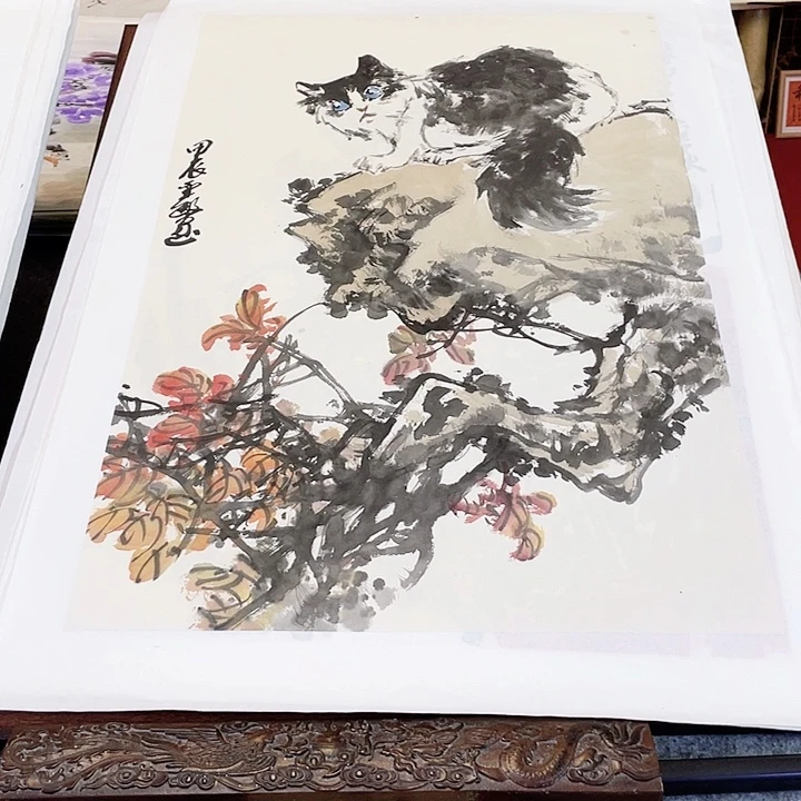 国画张圣敏先生纯手绘作品