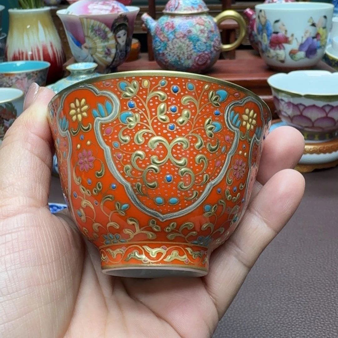 瓷片景德镇仿古手工制作精品展示