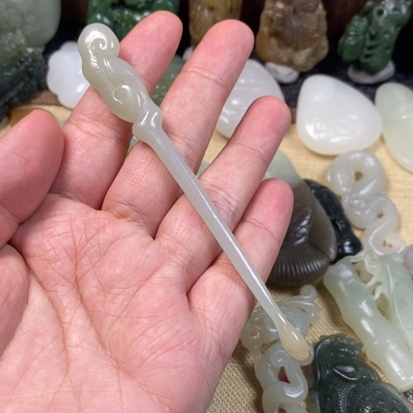 【闪购商品】和田玉挂件未镶嵌心**调