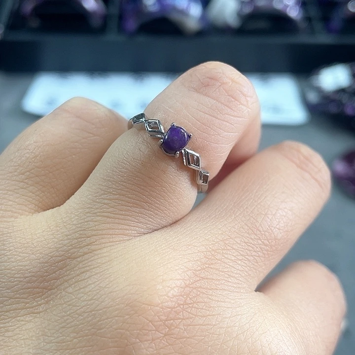 苏纪石（舒俱来）银S925镶嵌颈饰