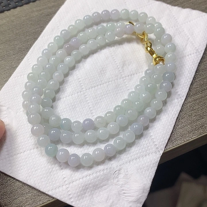 翡翠未镶嵌颈饰卡5.7