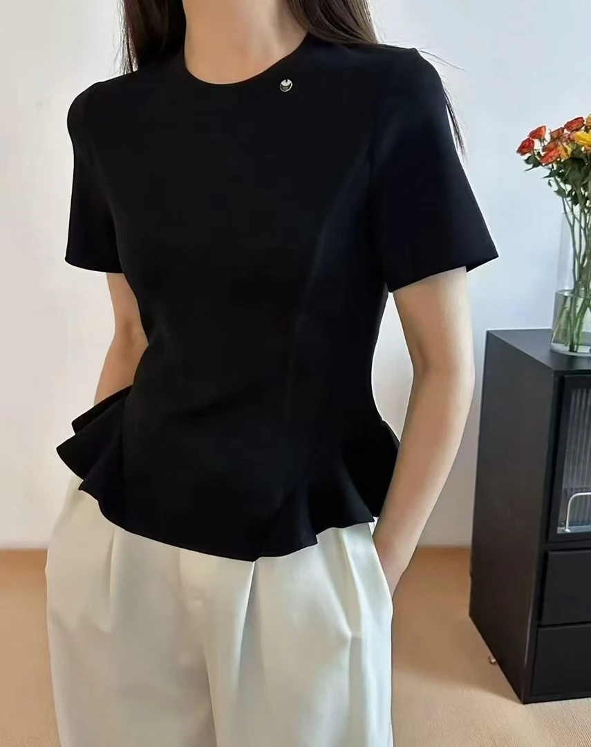 02240张十柒吸汗服饰园领子鱼尾桖特别舒服那种G15