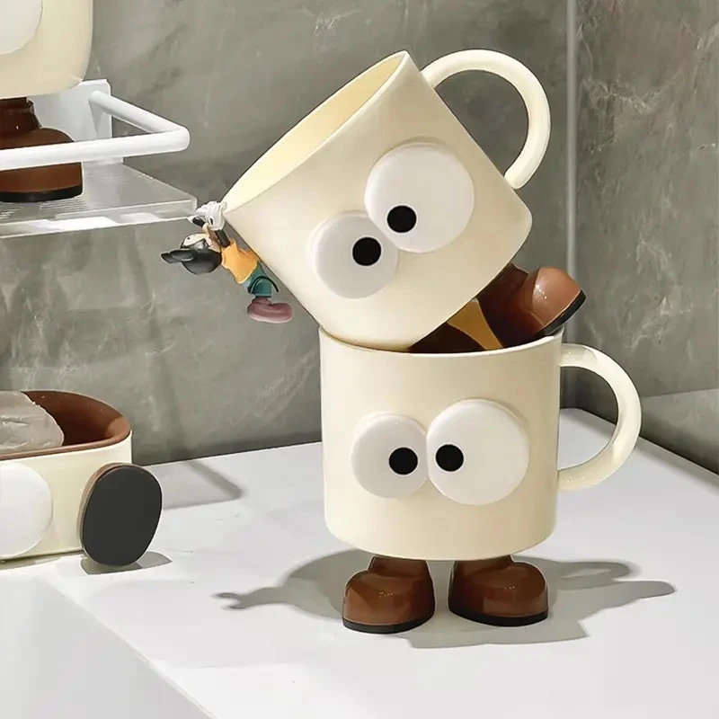 漱口牙杯家用刷牙洗漱杯学生宿舍用牙缸儿童情侣牙具牙刷杯