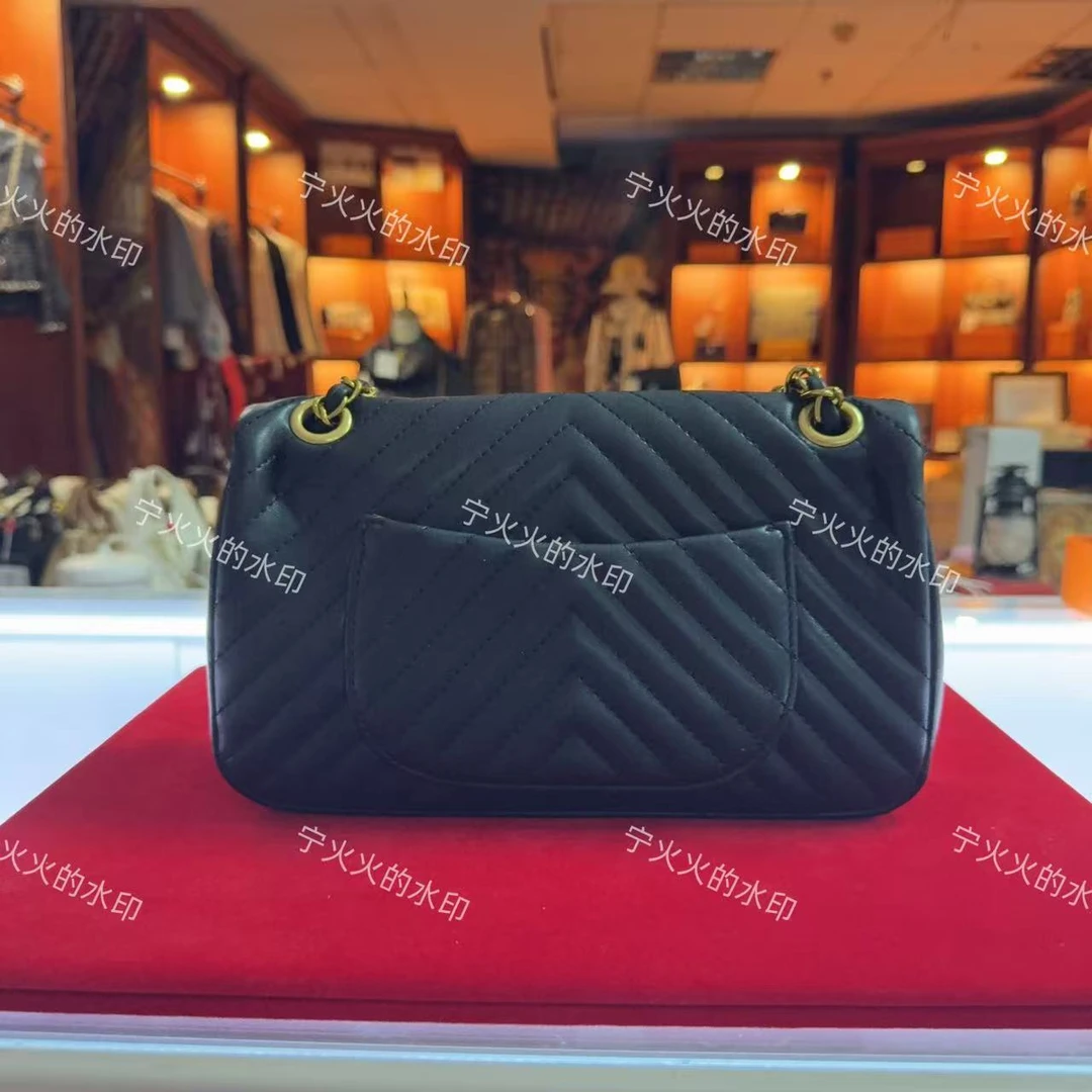 编号 【E555号】黑色V纹CF-百搭手提单肩斜挎包大容量通勤女包