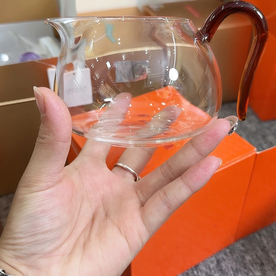 禾器琥珀色淡然公道杯