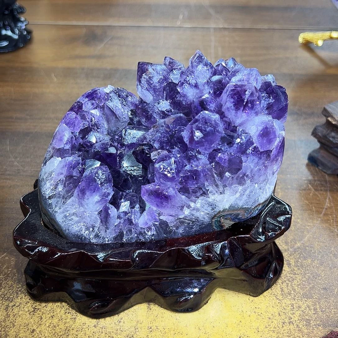 紫晶摆件未镶嵌晶体