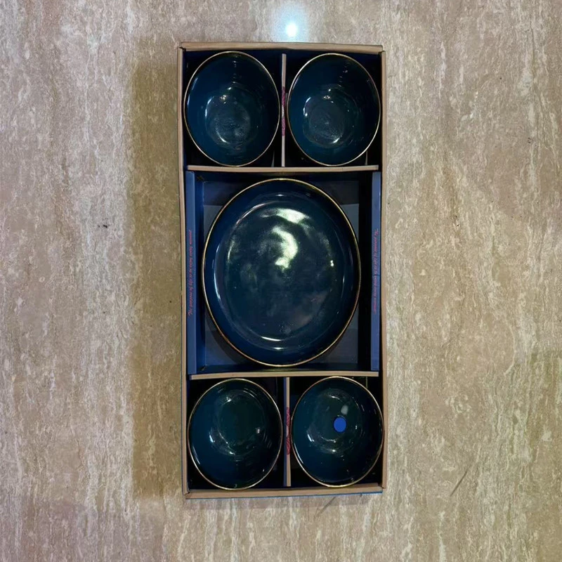 陶瓷碗碟套装简约时尚耐看【两套】