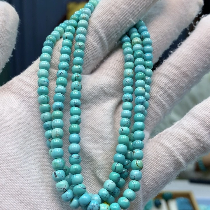 绿松石未镶嵌长链