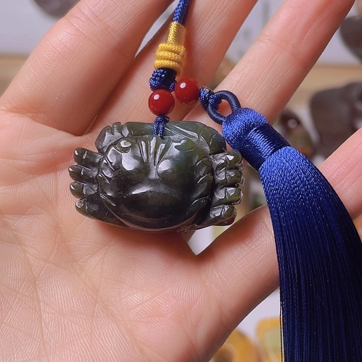 岫岩河磨玉（透闪石质玉）未镶嵌挂件