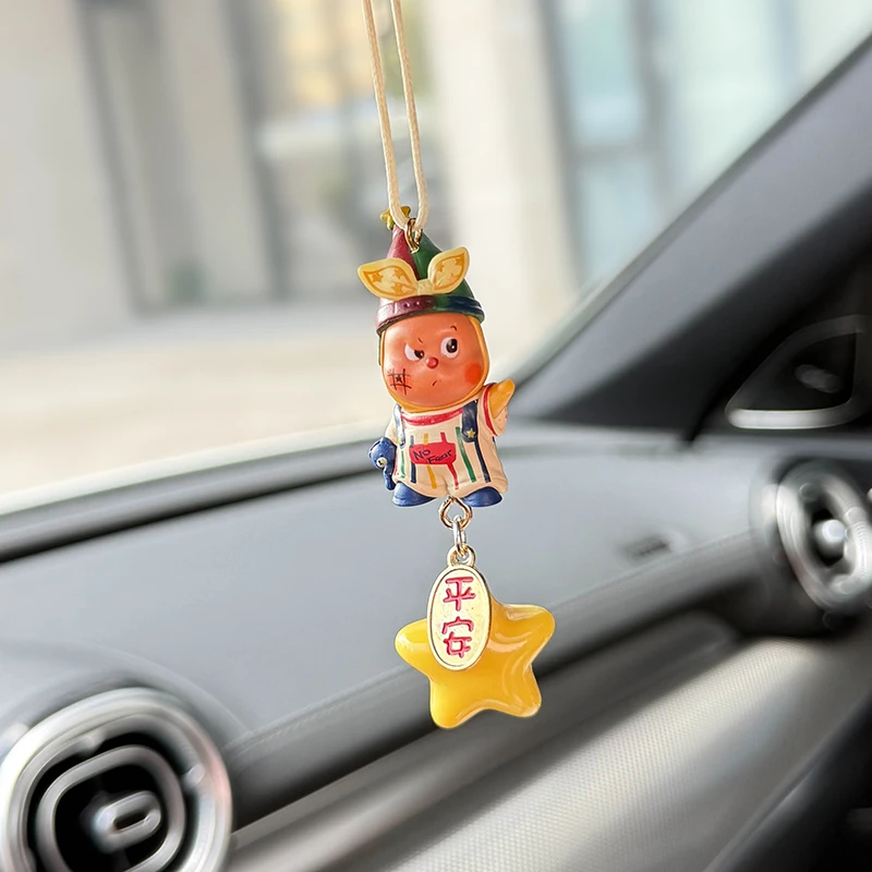 汽车挂件创意车挂车内车载饰品后视镜平安挂饰2025新款高级感