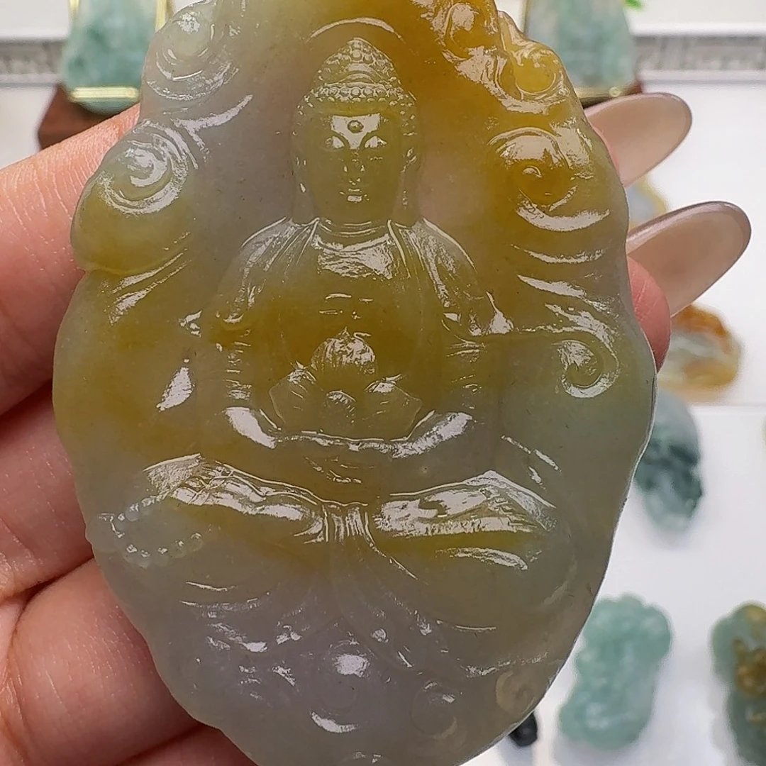 定制翡翠未镶嵌阿****祥毛货