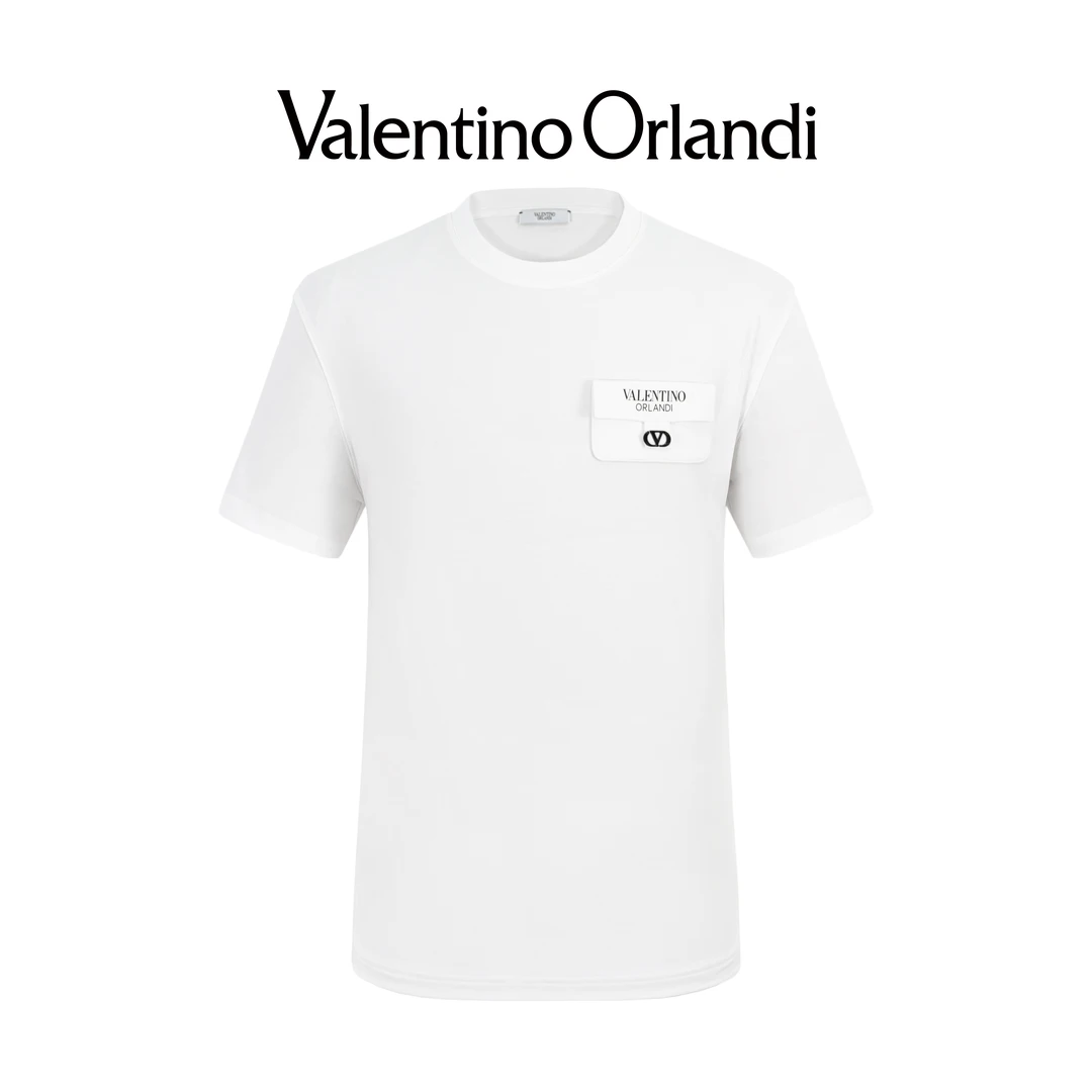 华伦天奴.奥兰迪男士时尚卡通印花前胸口袋印花短袖1VT232213