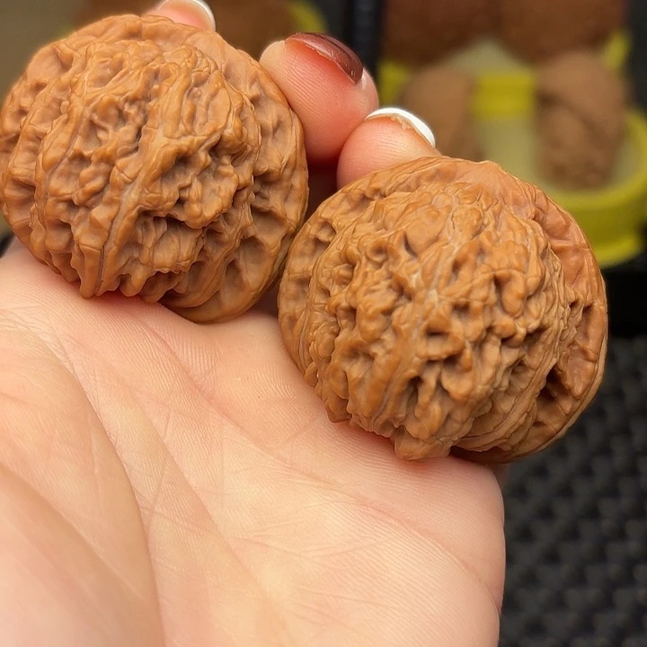 文玩核桃吊坠43四座楼狮子头