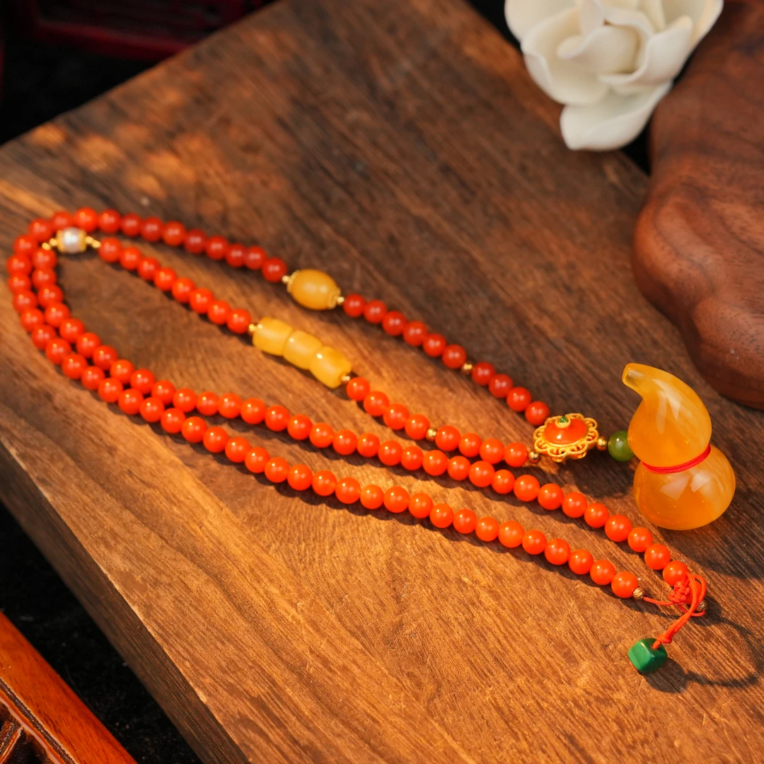 蜜蜡葫芦吊坠 LLXR090020