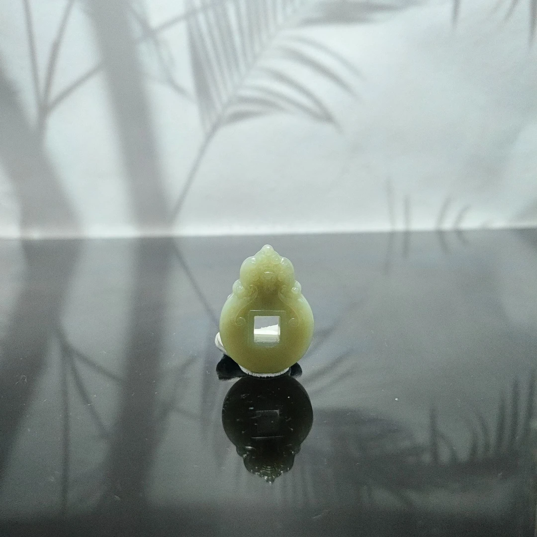 N和田玉招财进宝吊坠2180