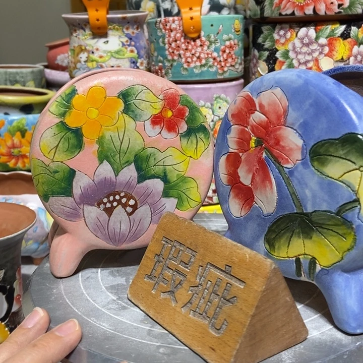 景德镇艺术手绘作品