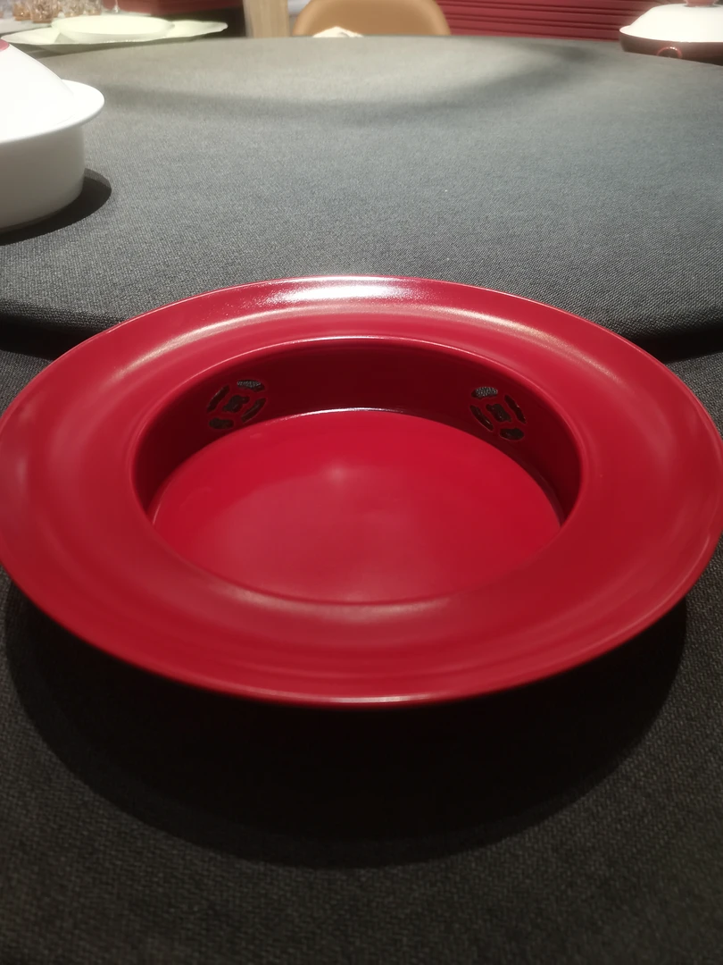 11.5寸立屏重心炉酒红瓷器