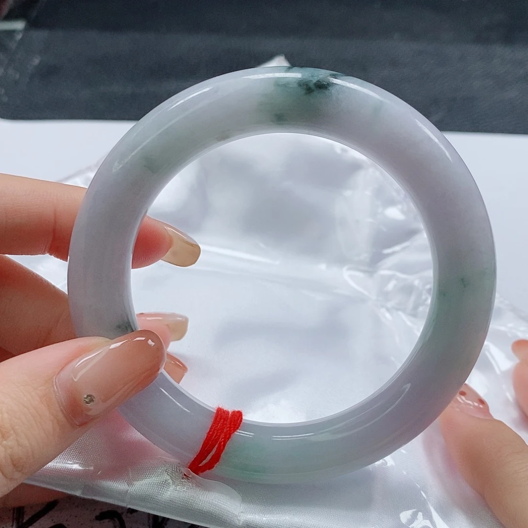 【闪购商品】未镶嵌手镯（圆镯）翡翠487号