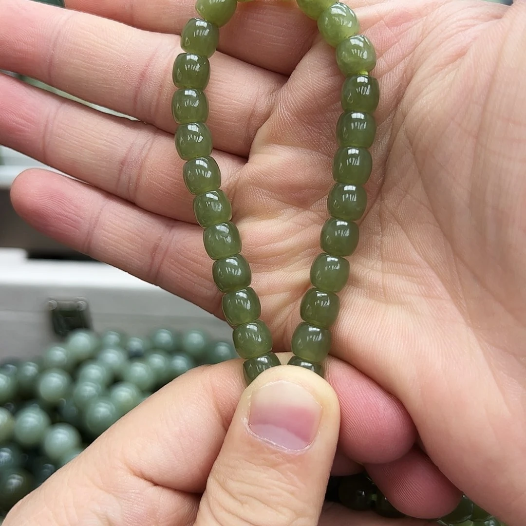 和田玉手串未镶嵌