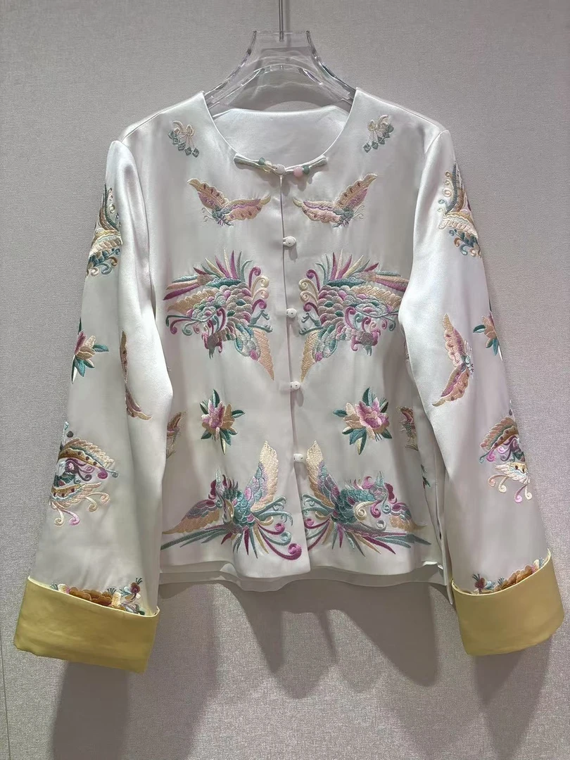CHIC FAIRY 【引凤来】国风中式醋酸刺绣外套