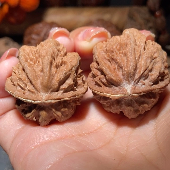 把件文玩核桃东北楸子小雪27