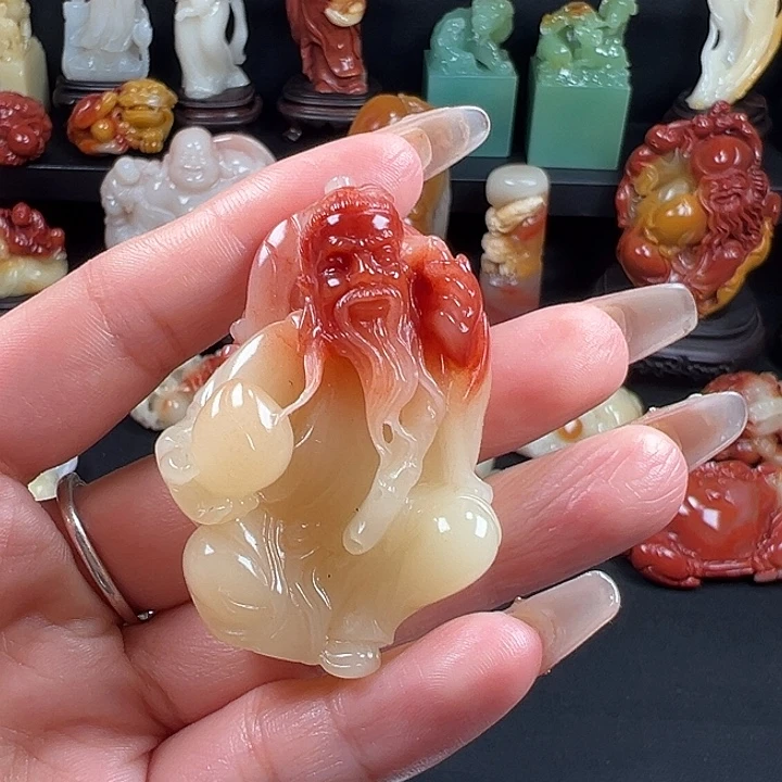 寿山石老性芙蓉石