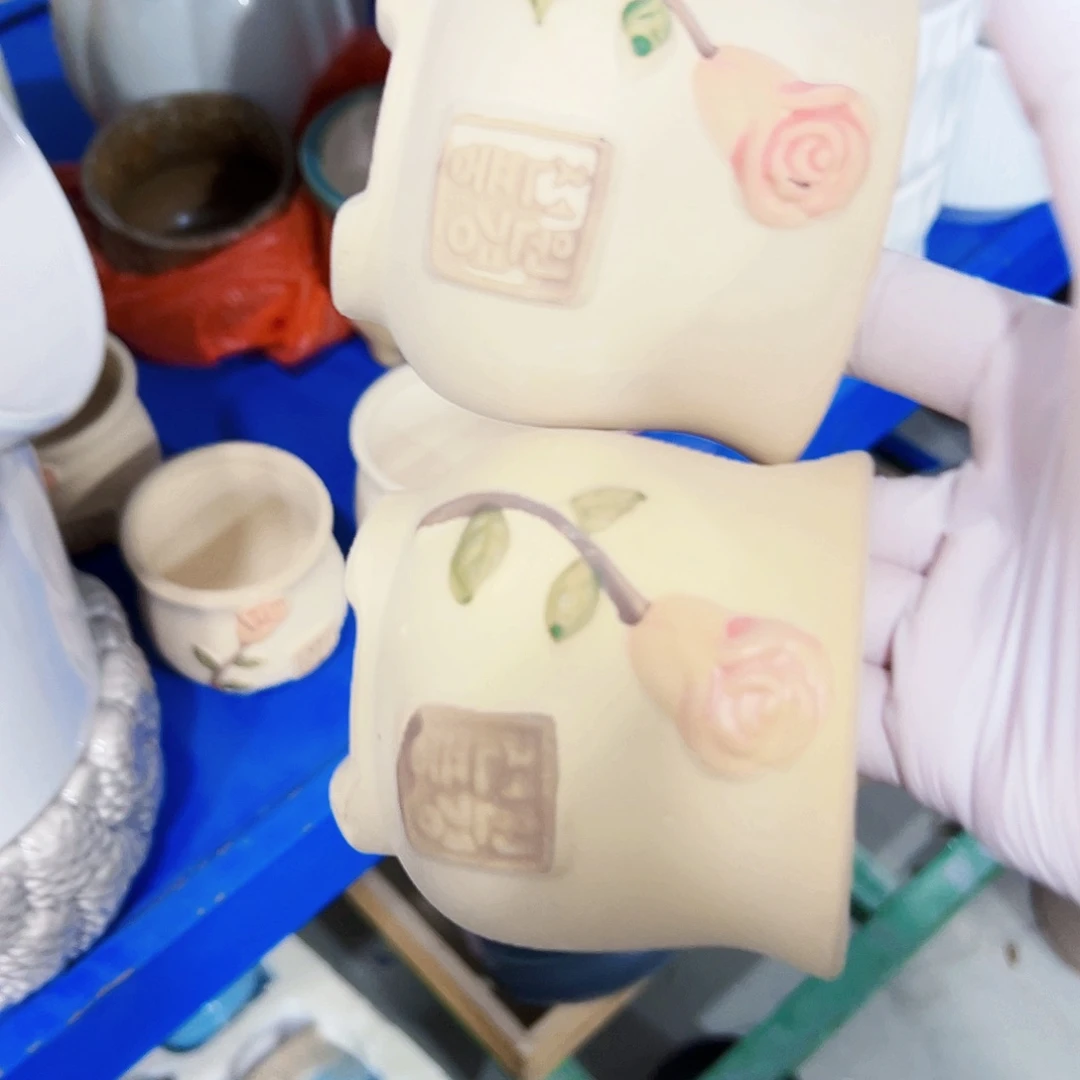 有孔，外贸尾单陶瓷花盆凑单10米包邮