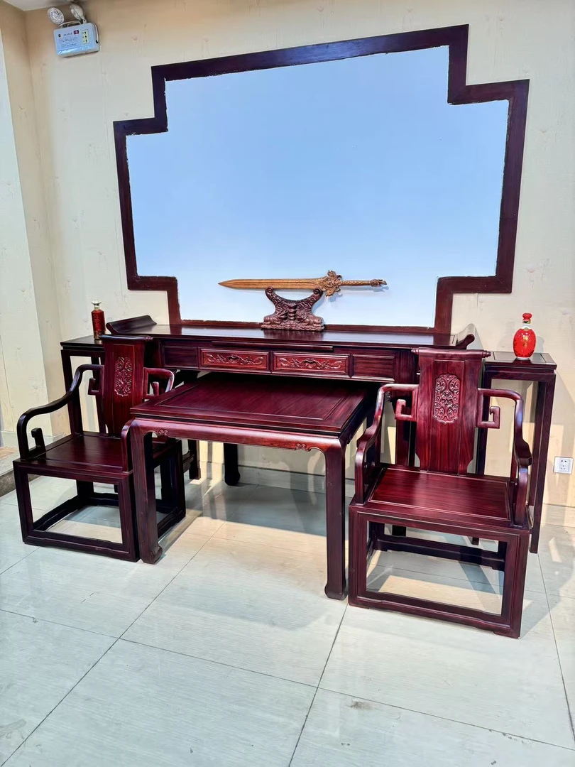 专属链接2沙发客厅古典雕花成套别墅实木家具