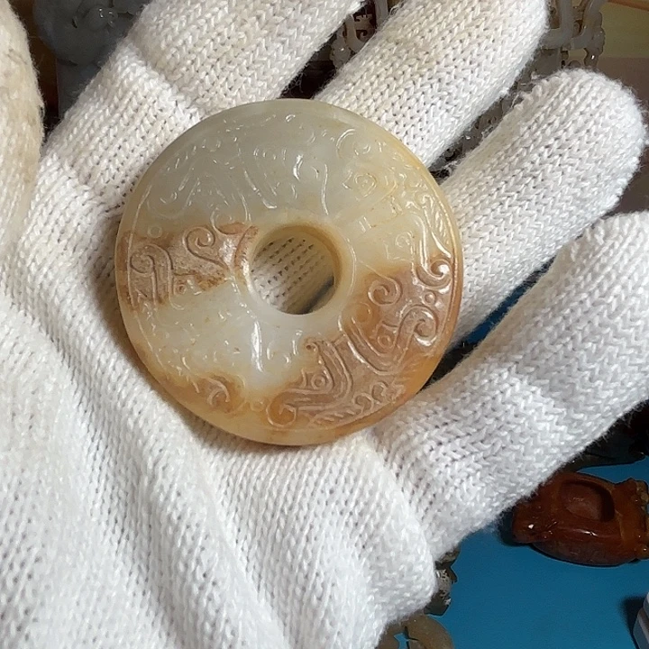 老***志和田玉未镶嵌挂件