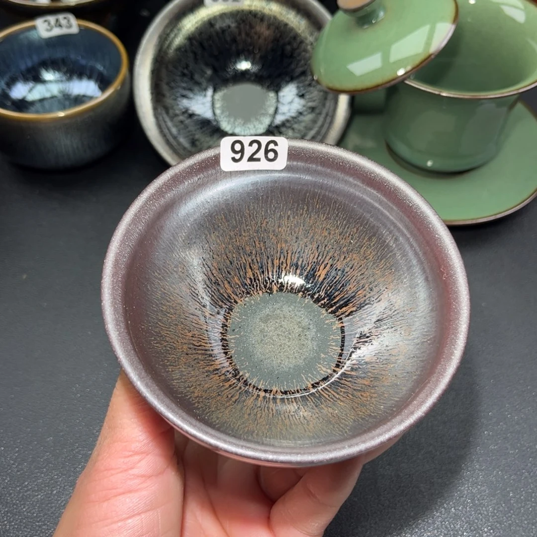 茶盏926 建盏单盏放大漏……