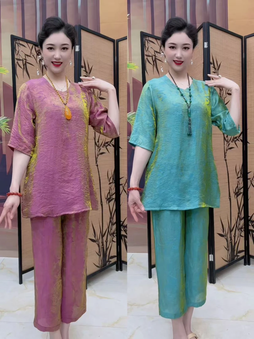 8629云锦丝提花套装