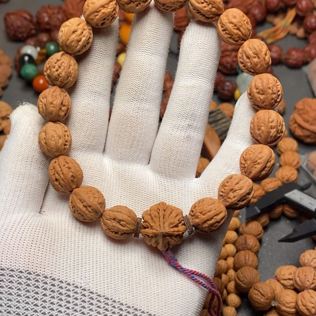 文玩核桃吊坠14.5京八棱