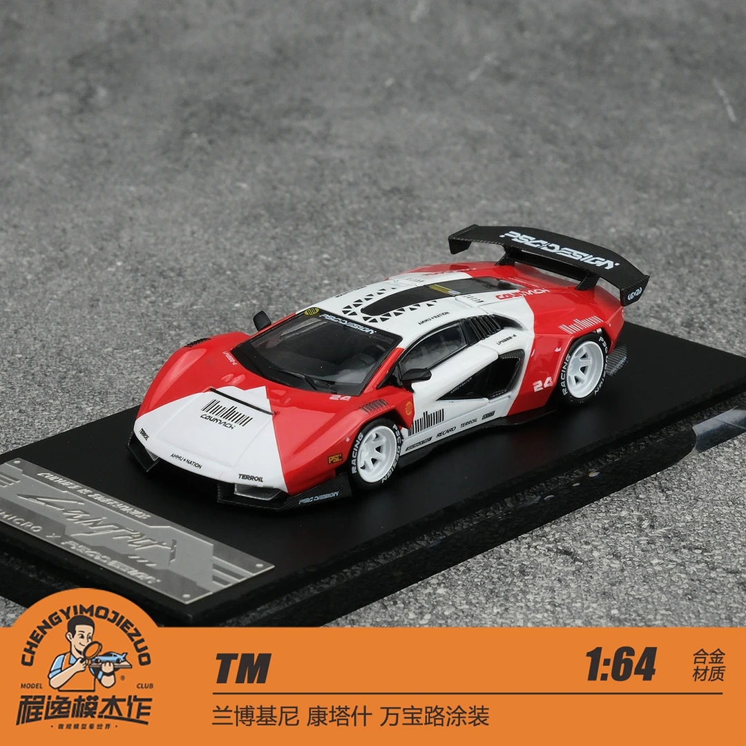 TM 1:64 兰博基尼 康塔什 万宝路涂装 合金车模