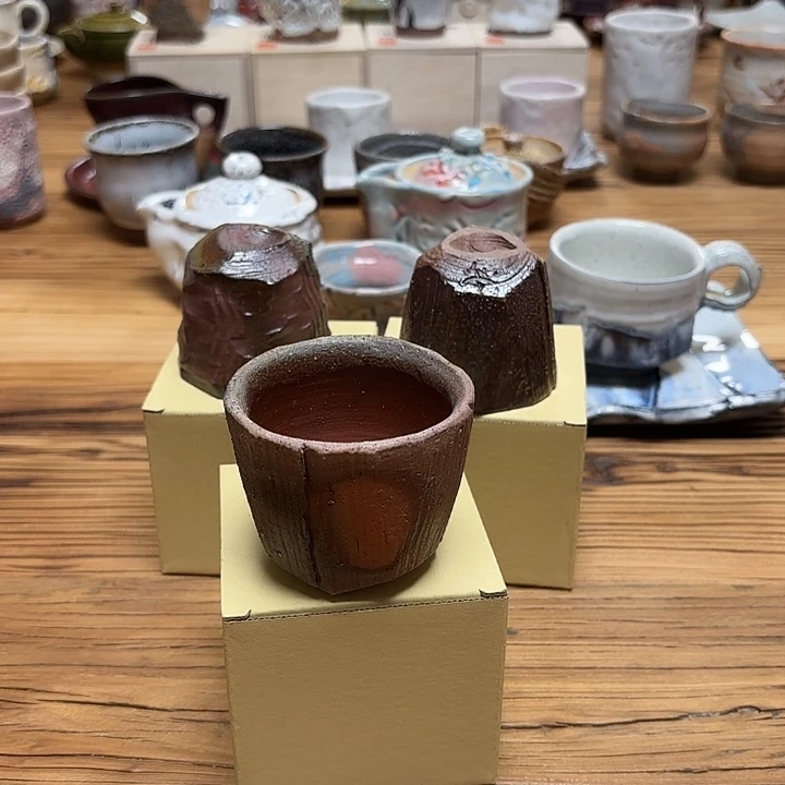 奥本丸味备前杯子
