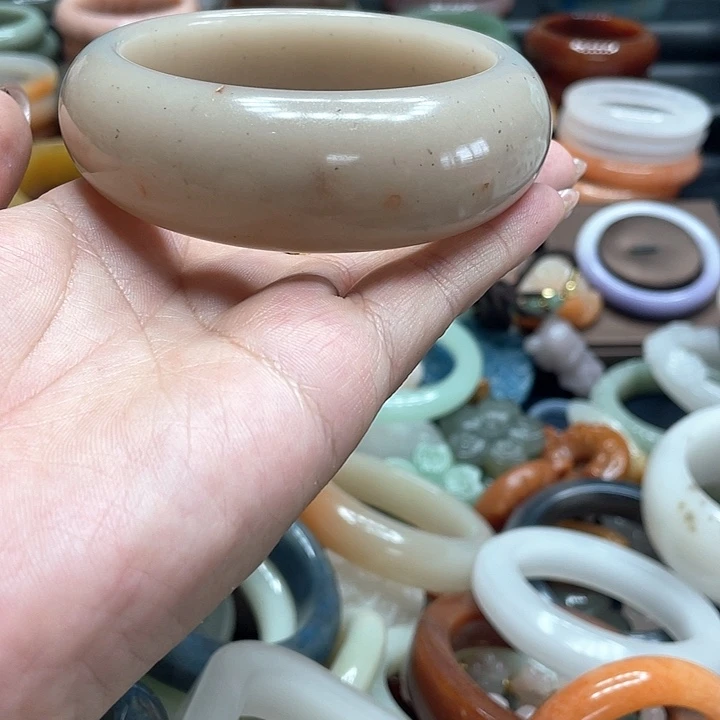石英质玉合金戒指万**心