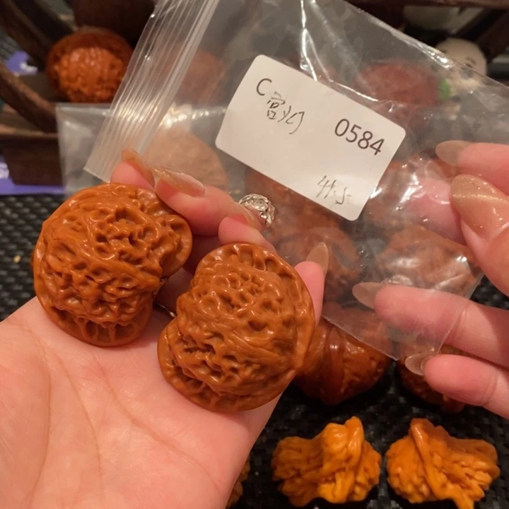 马***峰把件文玩核桃精品