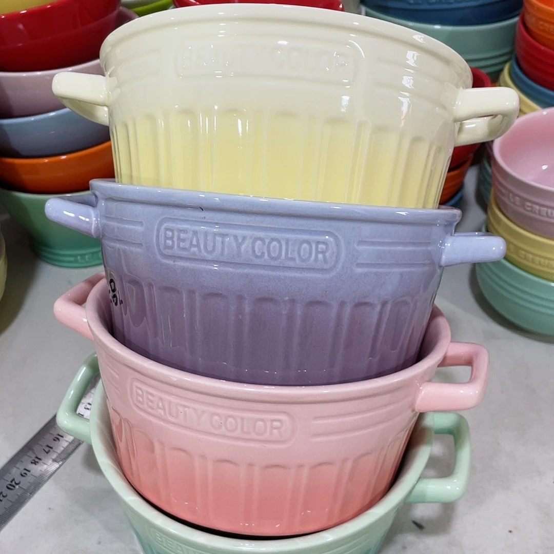 瓷片微瑕陶瓷餐具1个装精品