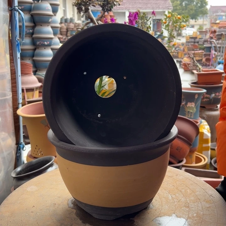 紫砂宜兴紫砂黄色25+25