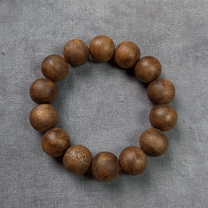 沉香手串顺**然17海南奇楠