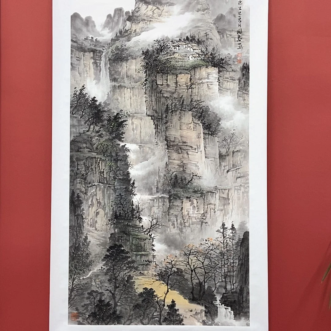 国画韦国春四尺精品佳作