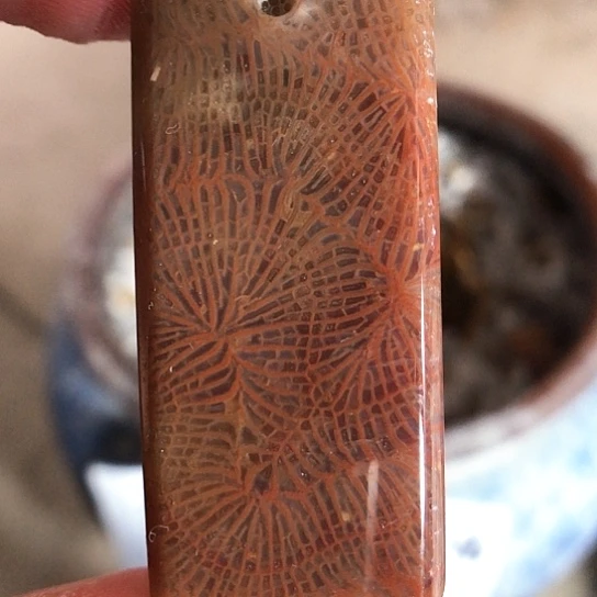 硅化玉吊坠未镶嵌