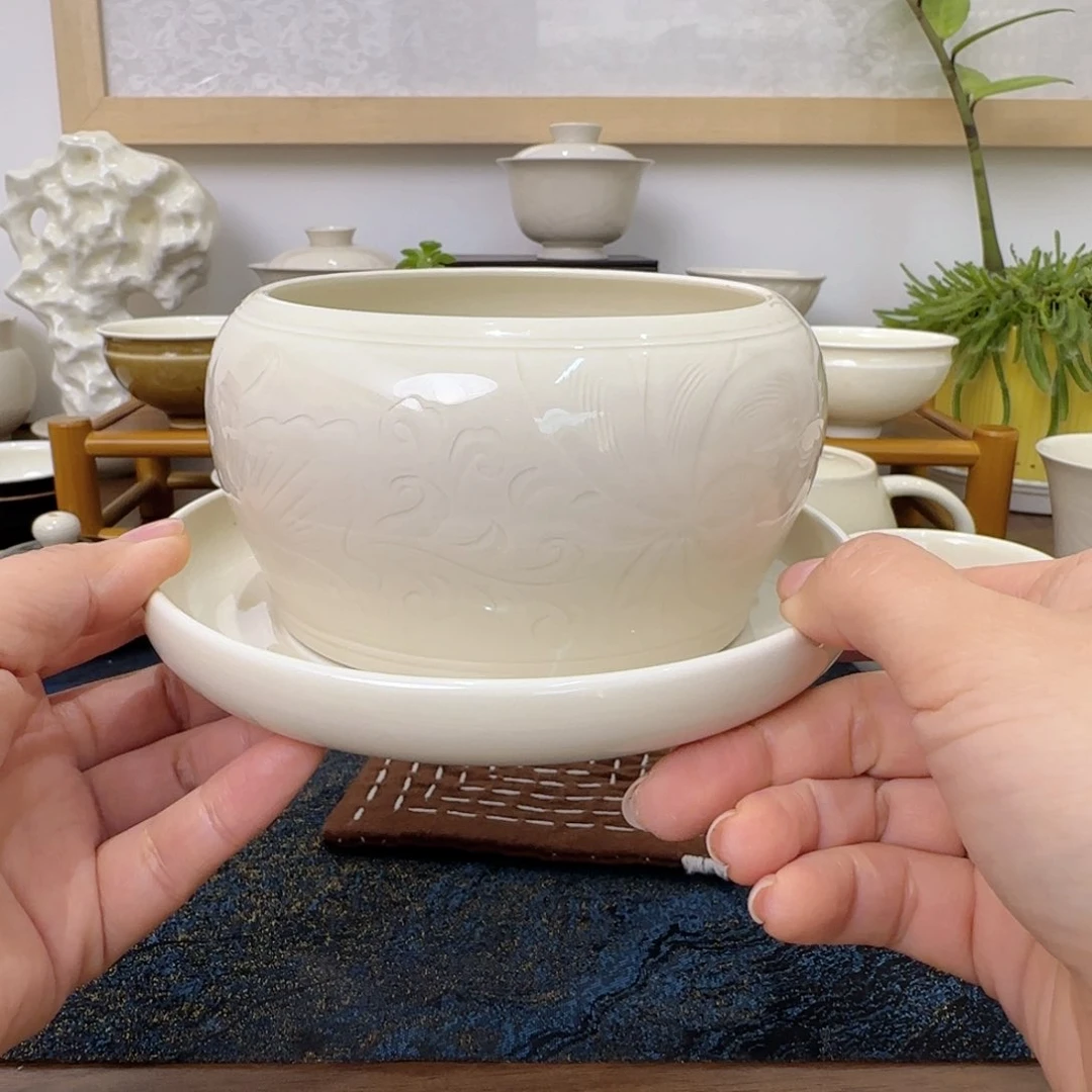 瑕疵花盆。无礼盒