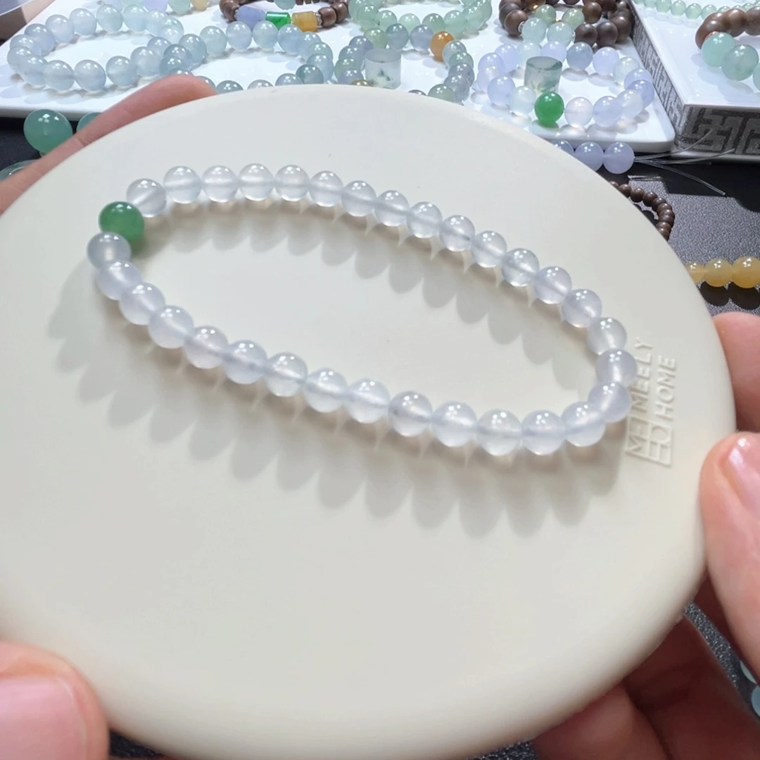 未镶嵌手链翡翠手串卡5.5