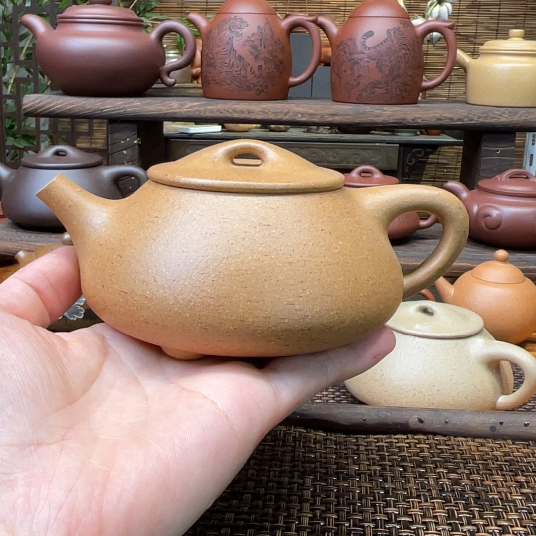 紫砂茶壶宜兴原矿紫砂手工制全270