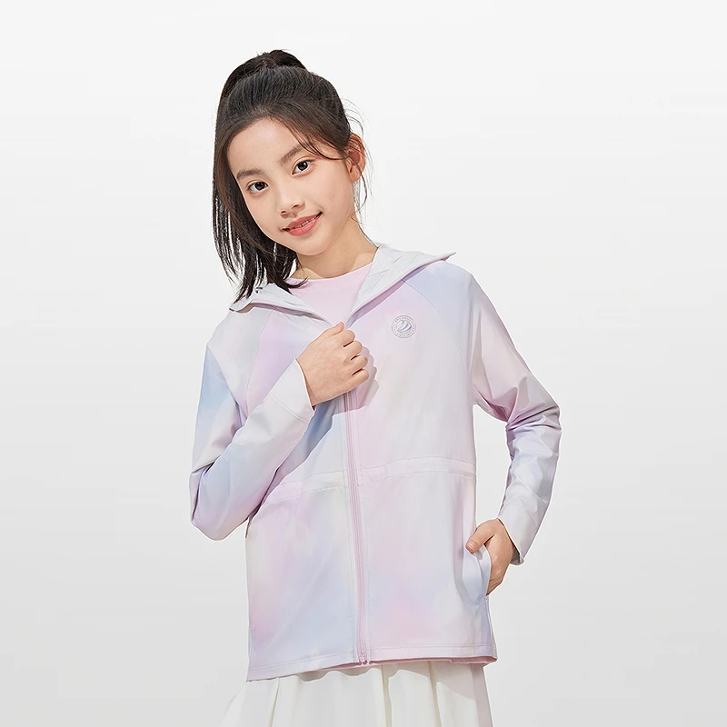 波司登2025夏季新款女童常规科技骄阳防晒服T250525138