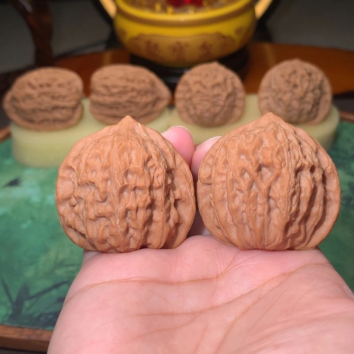 文玩核桃把件公子帽