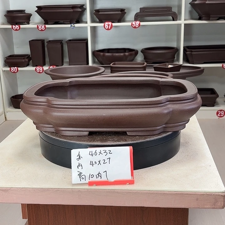 豆***子花盆紫砂海棠小号