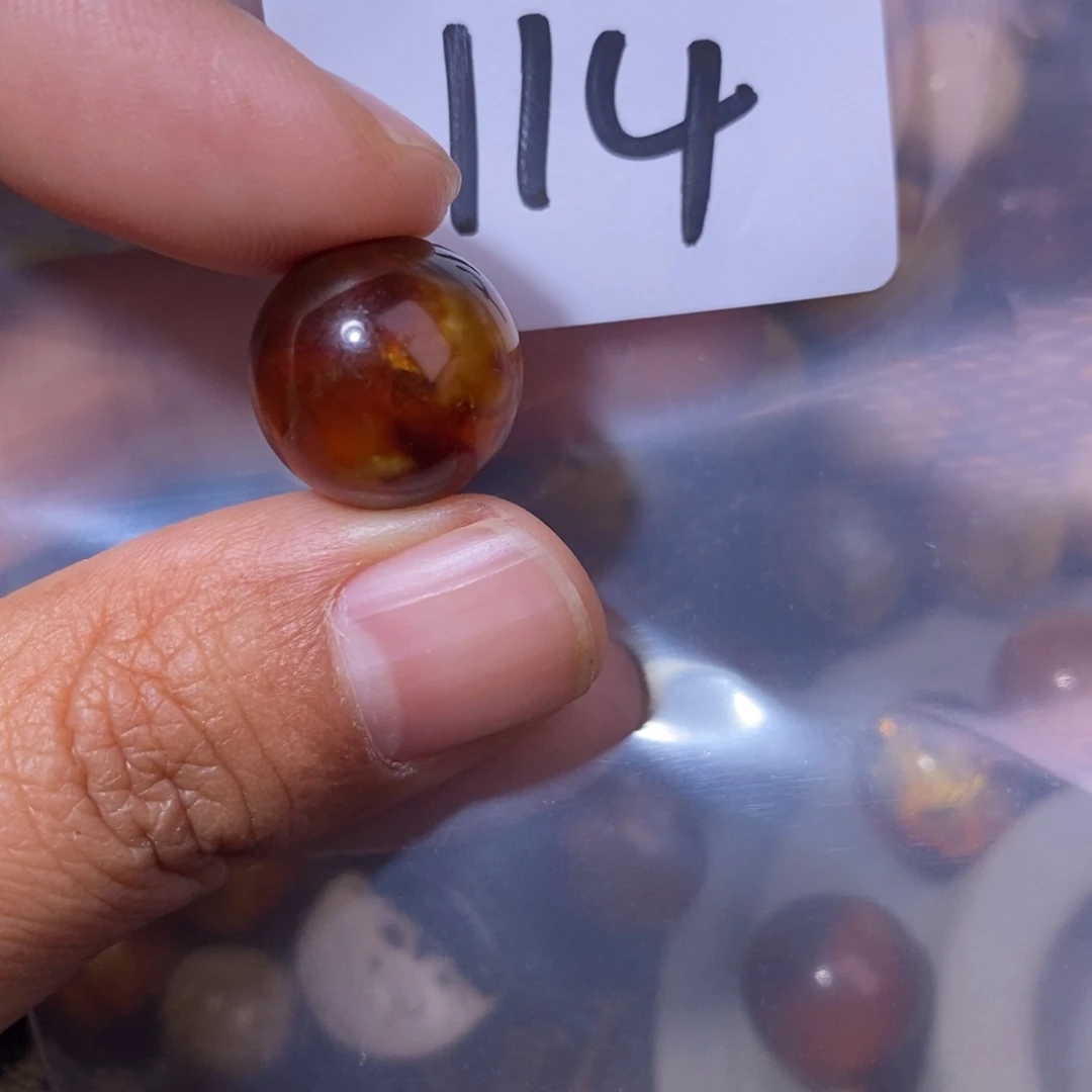 琥珀未镶嵌手链裸石